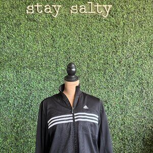 Adidas Black Zip-up jacket
